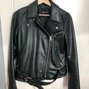 Madewell Ultimate Leather Motorcycle Jacket